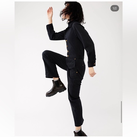 The Only Jane Jump One Jumpsuit in Midnight - Picture 3 of 10